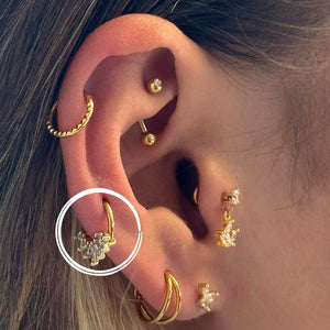 The Marquise Piercing | Gold | Silber - Piercd