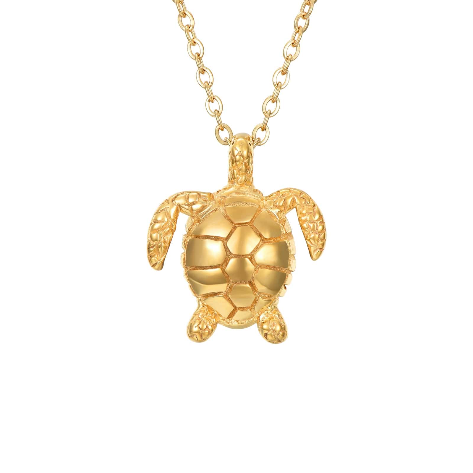 The Sea Turtle Halskette | Gold - Piercd