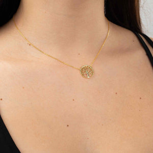 Tree of Life Halskette | Gold - Piercd