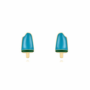 Flashy Icecream Ohrstecker | Gold - Piercd
