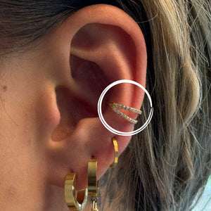 Twilight Ohrring | Gold | Silber - Piercd