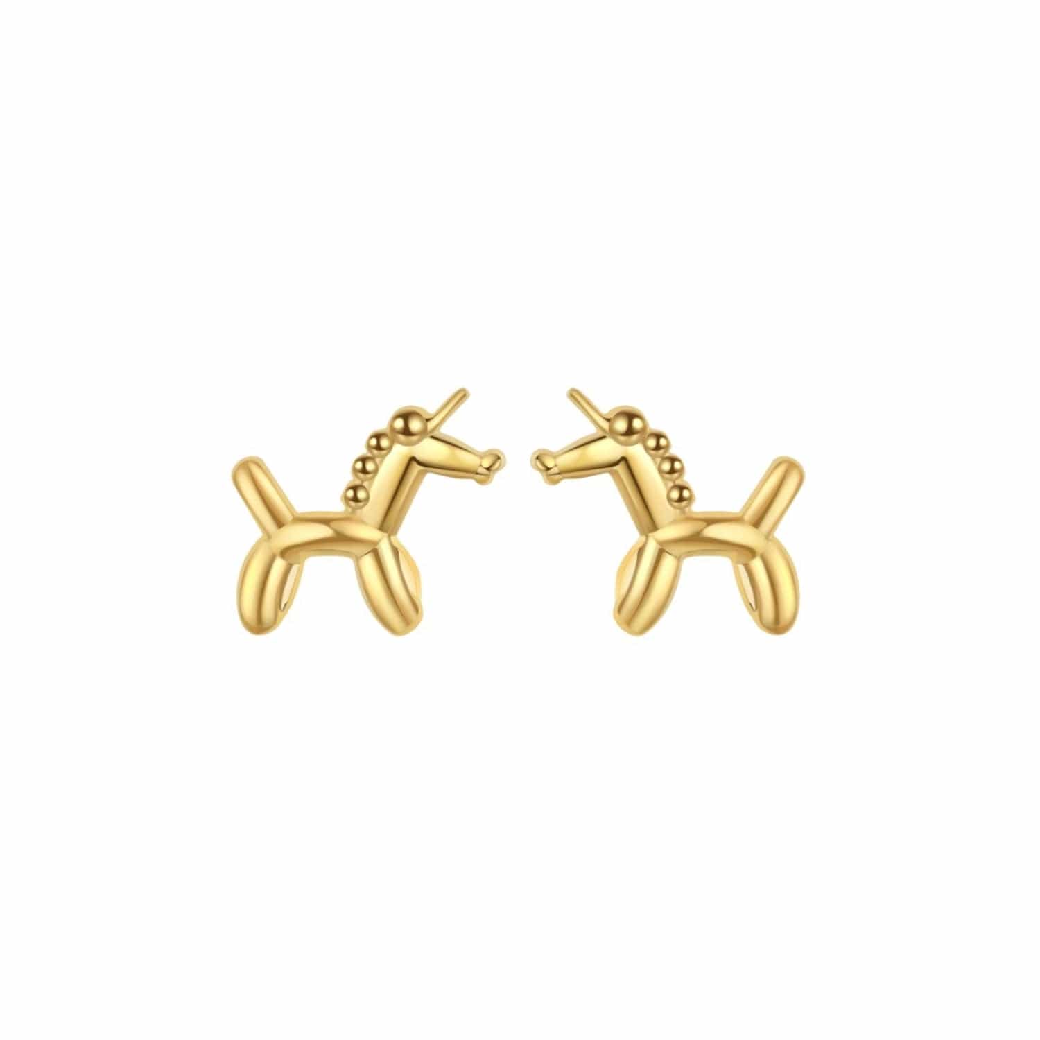 Unicorn Ohrstecker | Gold - Piercd