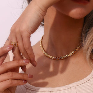 Venezianische Halskette | Gold - Piercd