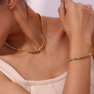 Venezianische Halskette | Gold - Piercd