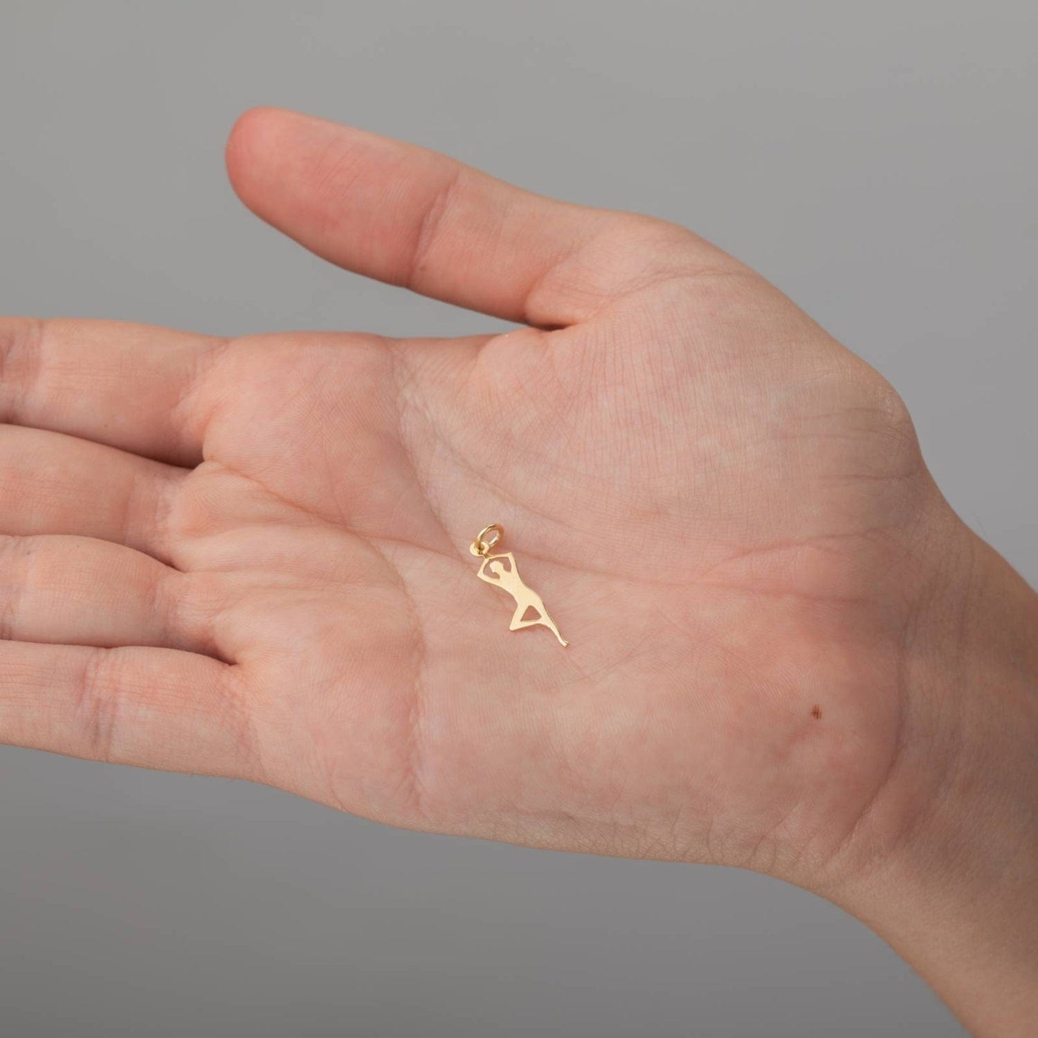 Yoga Charm | Silber | Einzeln - Piercd