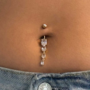 Zenith Bauchnabelpiercing | Gold - Piercd