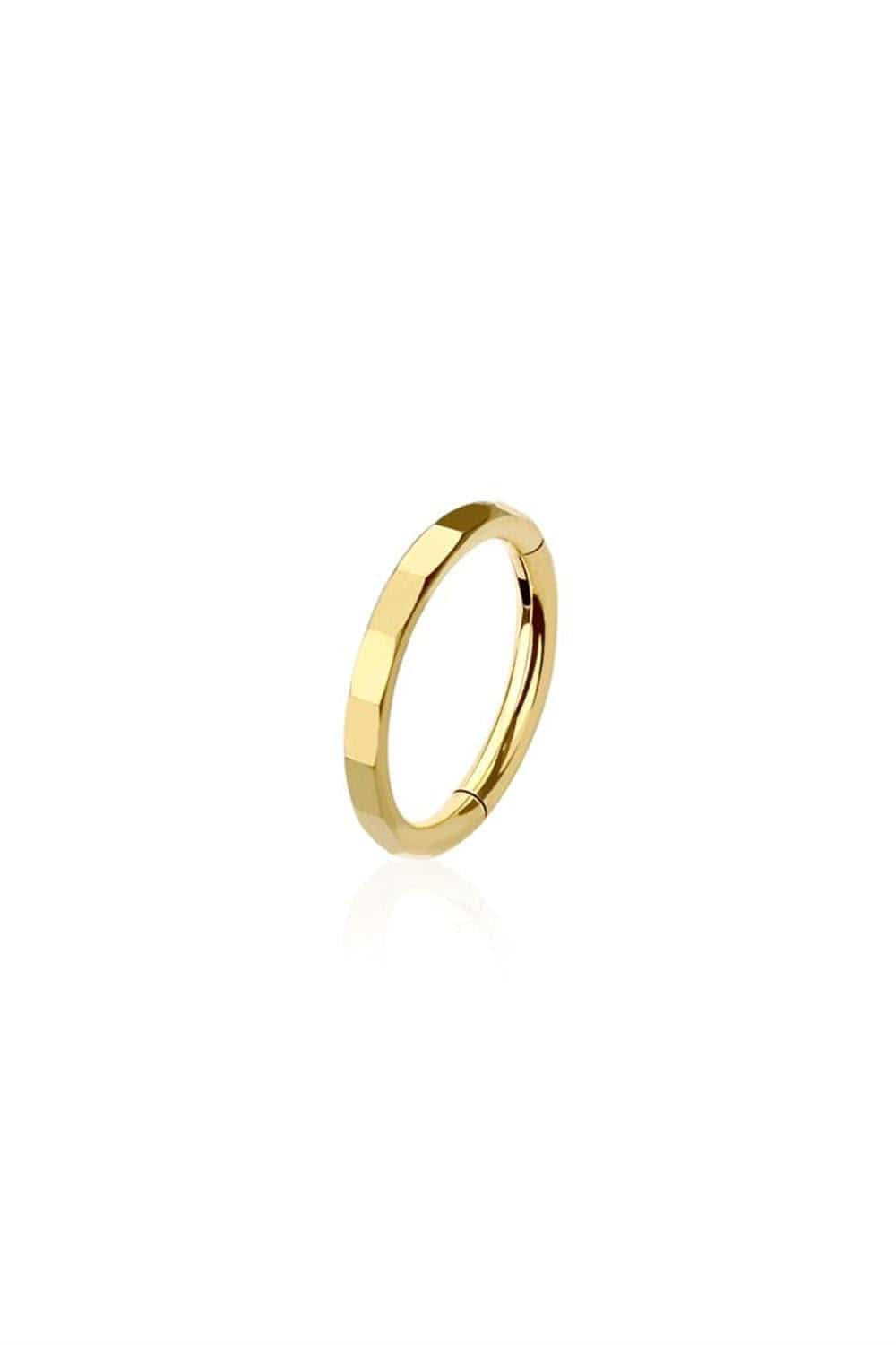 Angular Ring | Gold | Silber - Piercd