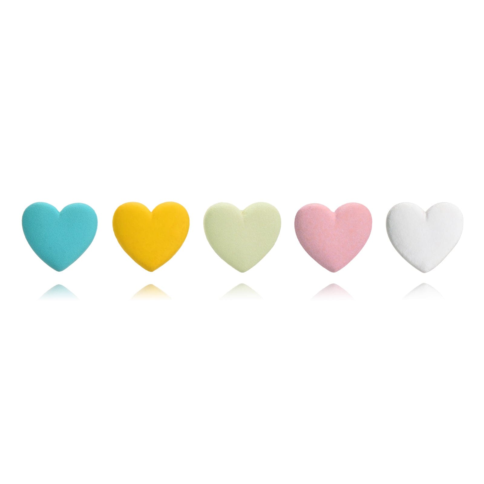 Flashy Hearts Ohrstecker | Gold - Piercd