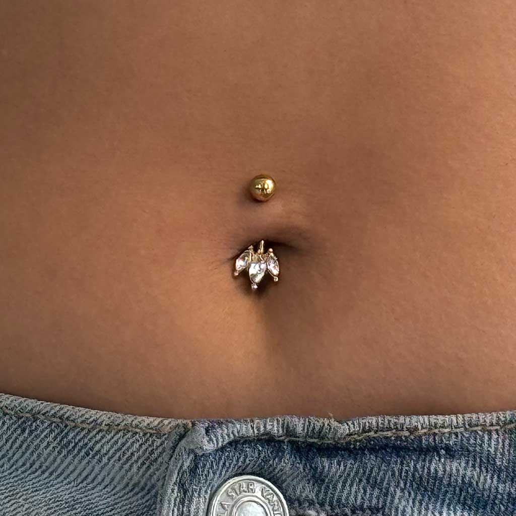 Hush Bauchnabelpiercing | Gold | Silber - Piercd