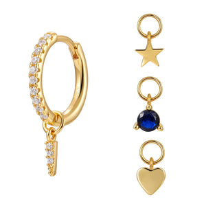 Nohea Charms Set | Gold | 4 Charms - Piercd