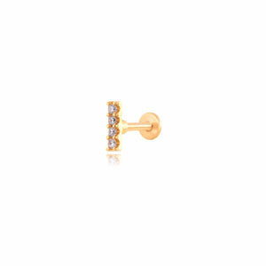 Prismaya Ohrpiercing | Gold - Piercd