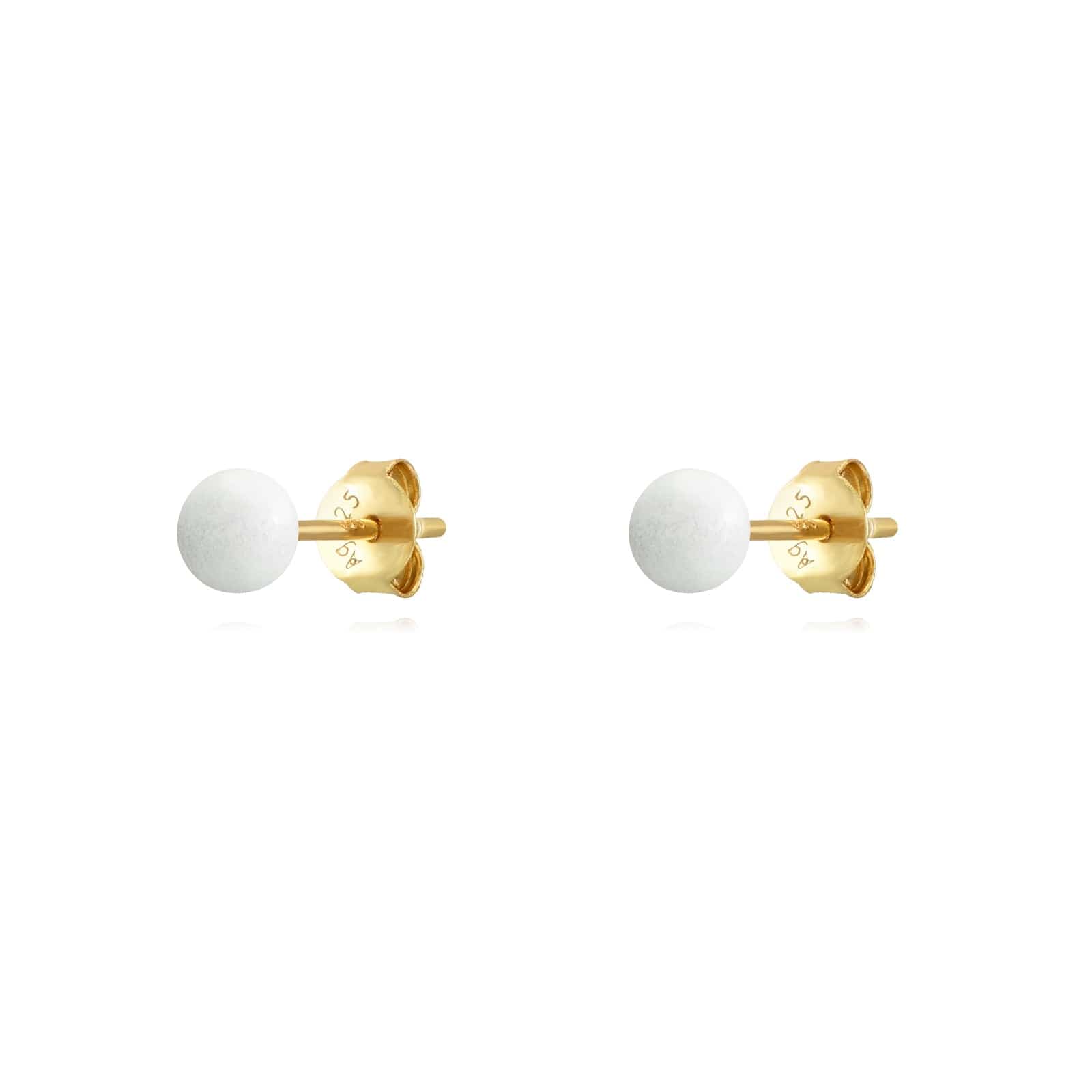 Flashy Balls Ohrstecker | Gold - Piercd